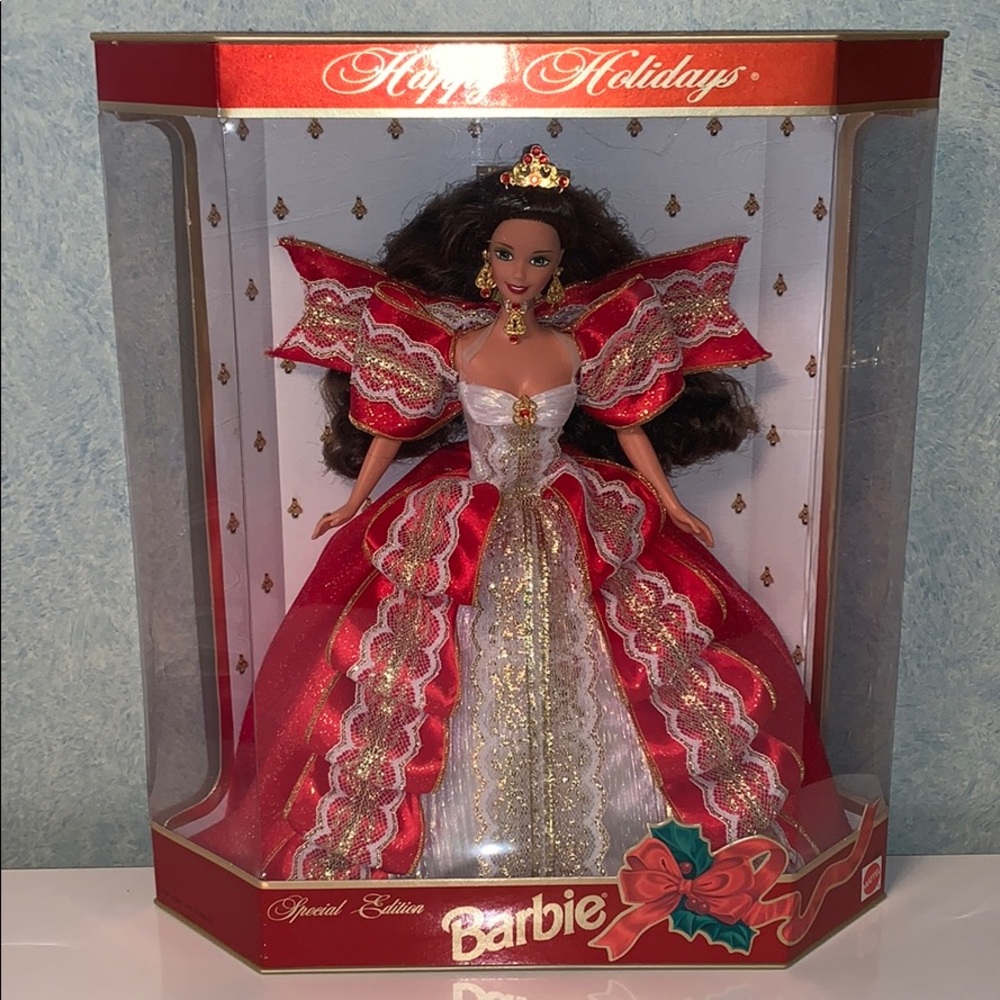 1997 10th Anniversary Happy Holidays Barbie